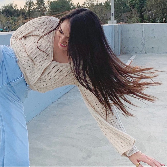 ASTR the label beige cardigan button top - Picture 8 of 8